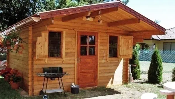 Căsuță de camping în Zemplén cu terasă - DIY